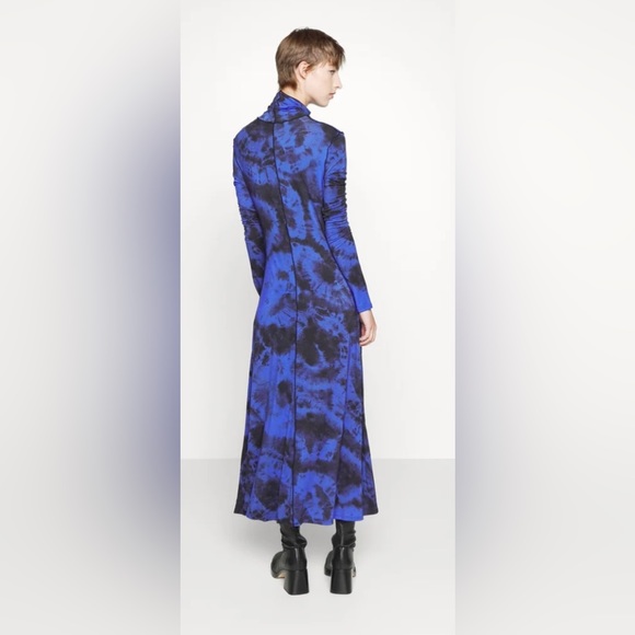PROENZA SCHOULER
WHITE LABEL
Marble Jersey Turtleneck Dress in
Ultramarine/Black - Picture 3 of 13